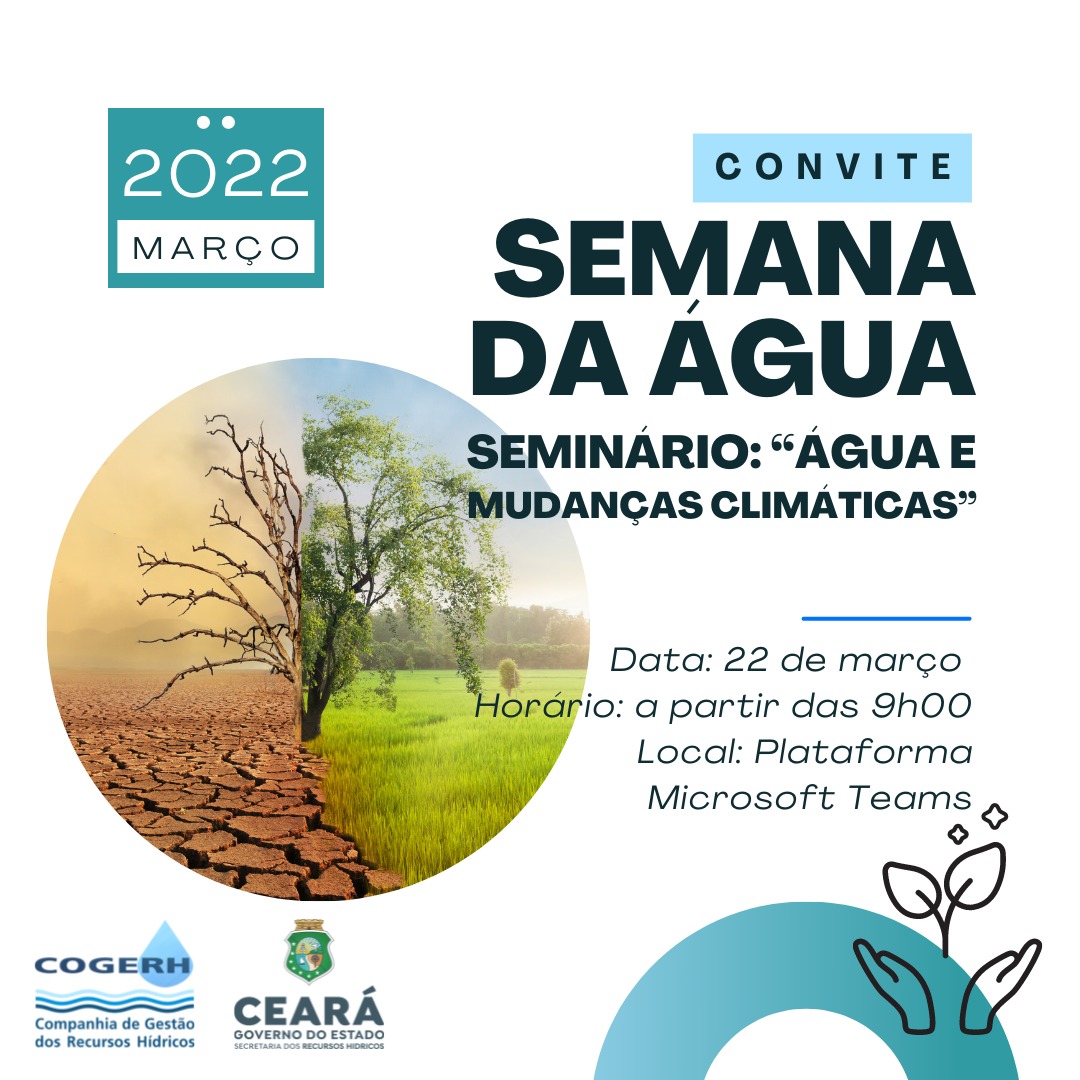 Assessoria Socioambiental da Cogerh promove Seminário “Água e Mudanças Climáticas”