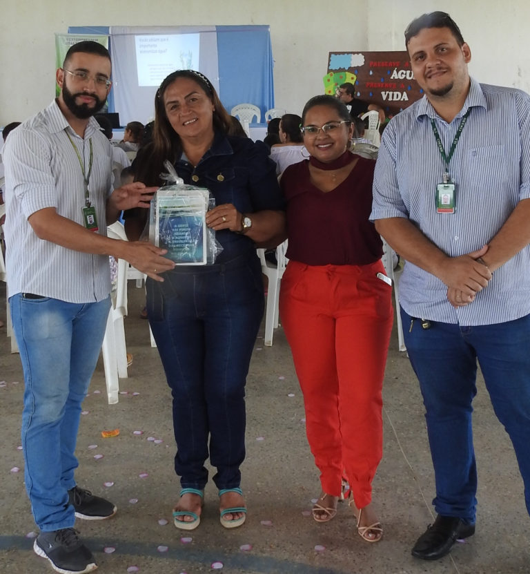 Secretaria executiva do CBHSC realiza palestra em alusão ao Dia Mundial da Água no evento do SISAR em AÇÃO.