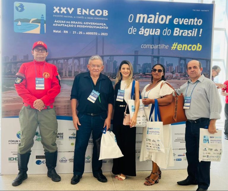 Comitê dos Sertões de Crateús participa do XXV Encontro Nacional de Comitês de Bacias – ENCOB