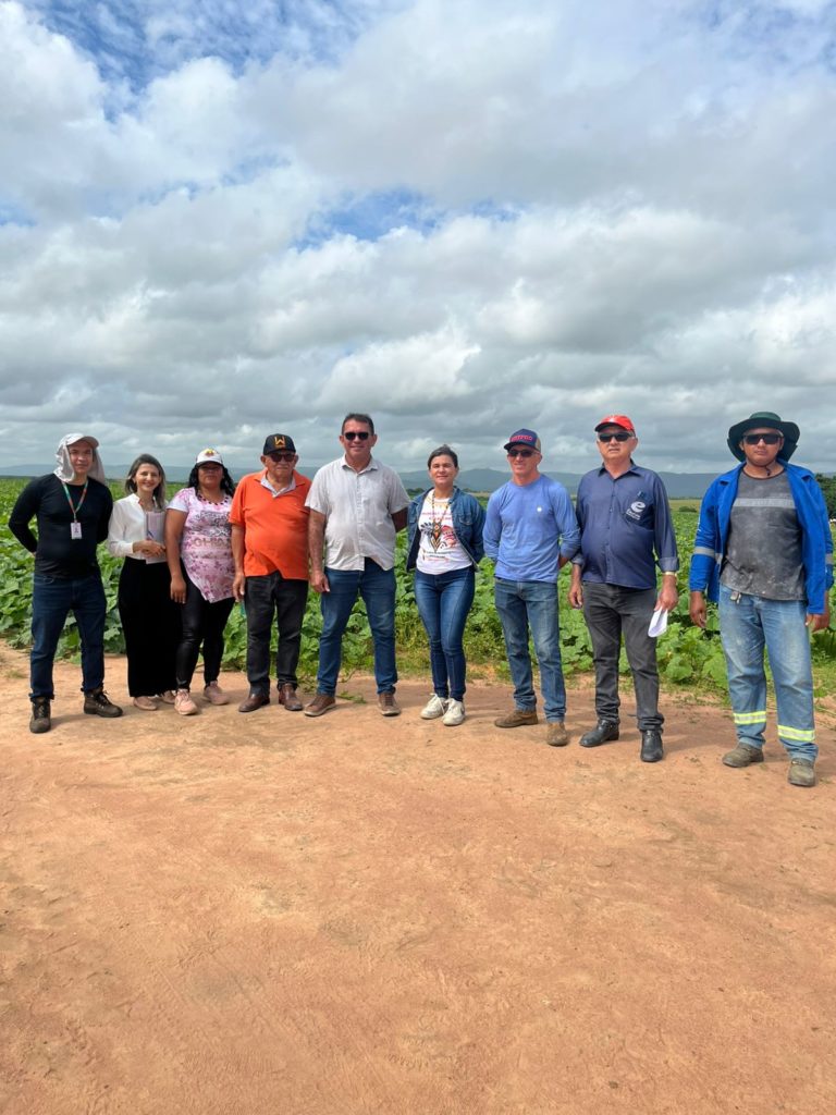 Comissão de Acompanhamento da Operação do açude Realejo visita pivôs centrais Mucambo, São Gonçalo e Curralinho