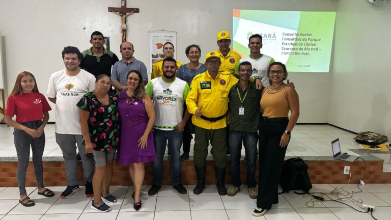 CBH dos Sertões de Crateús e COGERH participam da 1ª reunião ordinária do Conselho Gestor Consultivo do Parque Estadual Cânion Cearense do Rio Poti, em Crateús