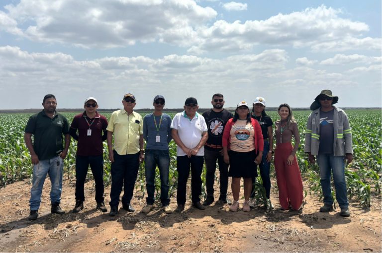 Comissão de Acompanhamento da Operação 2025.2 do Açude Realejo visita pivôs centrais no distrito de Realejo, em Crateús