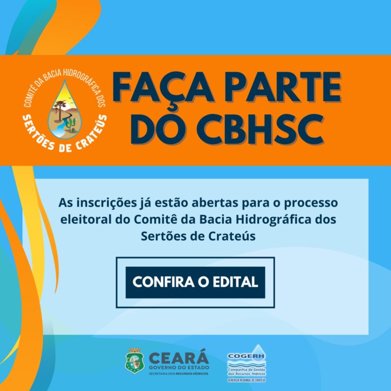 Renovação do Comitê da Bacia Hidrográfica dos Sertões de Crateús – Mandato 2026 a 2030